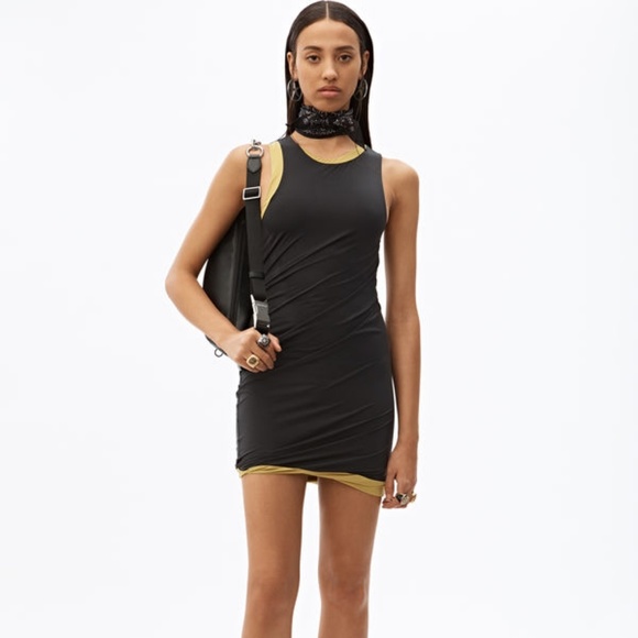 alexander wang jersey dress